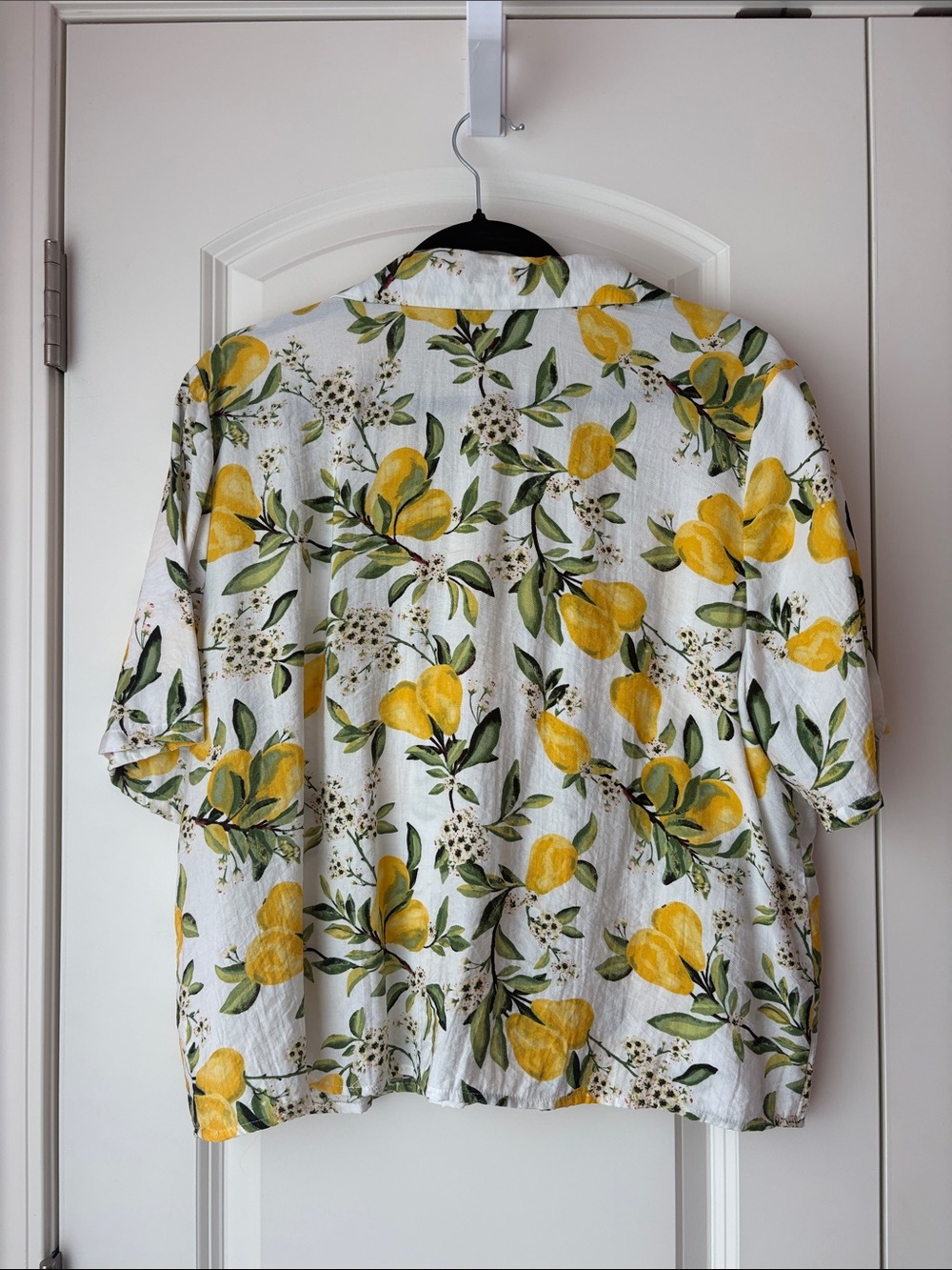 C by One Fruit Print Button-Down Shirt Size XL - Picture 3 of 9